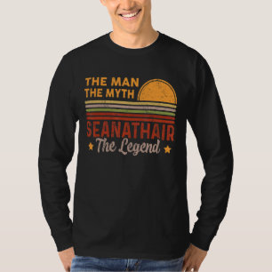 Camiseta Hombres Seanathair El Abuelo Retro De La Leyenda D