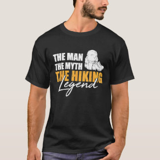 Camiseta Hombres Senderismo La leyenda del mito del hombre