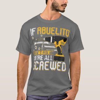 Camiseta Hombres si Abuelito no puede conectarlo todos esta