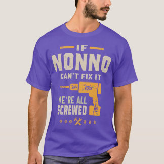 Camiseta Hombres Si Nonno No Puede Fi It Regalo de Abuelo a
