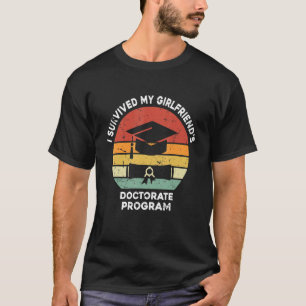Camiseta Hombres Sobreviví Al Programa De Doctorado De Mi N