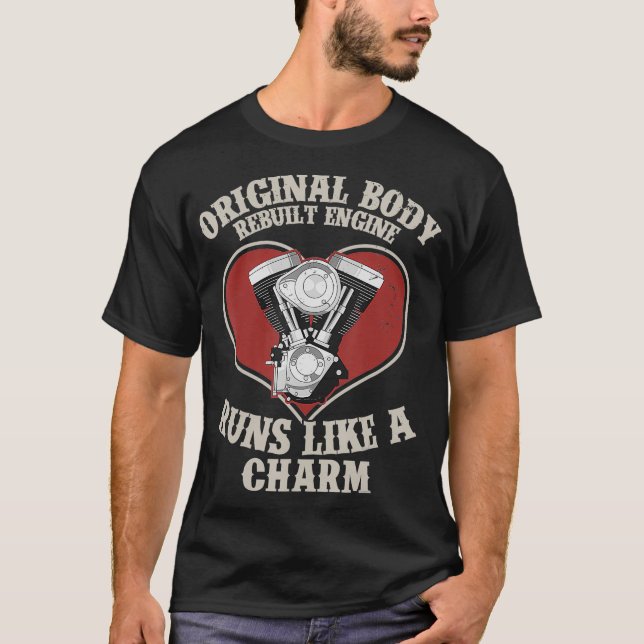 Camiseta Hombres sobrevivientes de ataque de oído cómico da (Anverso)