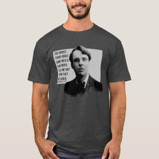 Camiseta Hombres sobrios de Yeats