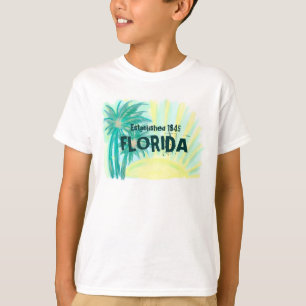 Camiseta Hombres soleados de Florida hombres establecidos 1