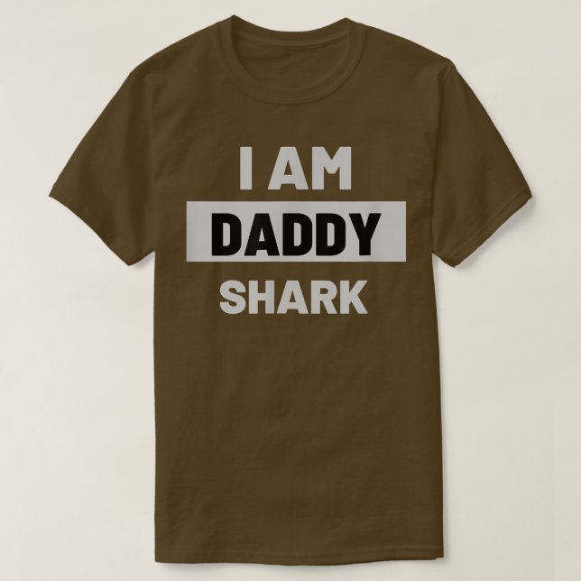 Camiseta Hombres, soy DADDY SHARKGift para papá (Diseño del anverso)