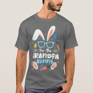 Camiseta Hombres, soy el abuelo Bunny Cute Easter Bunny Ear