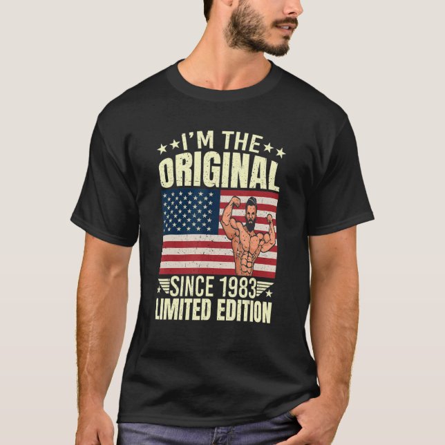 Camiseta Hombres, soy el original desde el Guay Style Retro (Anverso)