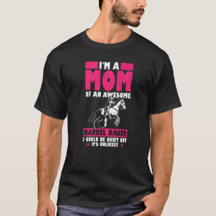 Camiseta Hombres, Soy Mamá De Un Impresionante Racer De Bar