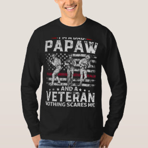 Camiseta Hombres, soy papá, veterano Día del Padre 1