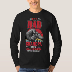 Camiseta Hombres, soy un abuelo de papá, gran abuelo. Nada 