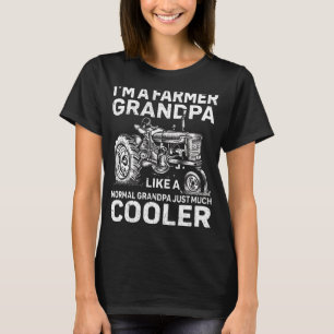 Camiseta Hombres, Soy Un Abuelo Granjero Como Un Abuelo Nor