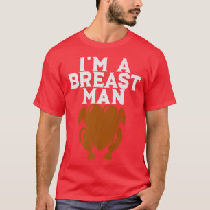 Camiseta Hombres soy un hombre de pecho divertido cena de A