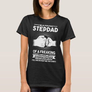 Camiseta Hombres, soy un orgulloso padrastro de Stepfathe