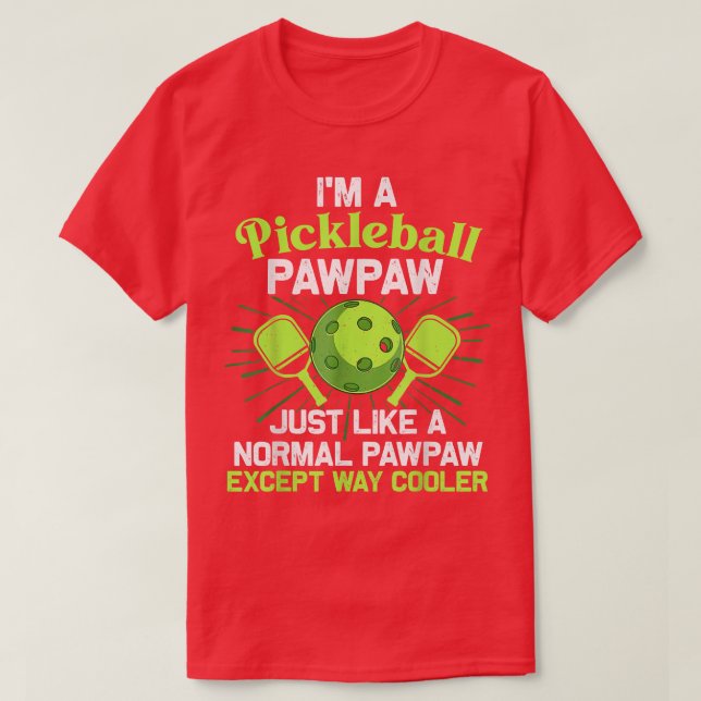 Camiseta Hombres, soy un pájaro de pelota como un papá norm (Diseño del anverso)