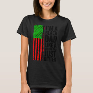 Camiseta Hombres, soy un papá negro, afroamericano, follón