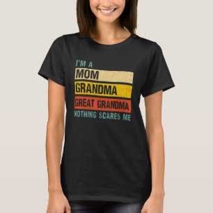 Camiseta Hombres, soy una abuela de mamá... Gran abuela... 
