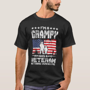 Camiseta Hombres, soy una novata y un veterano, nada me asu