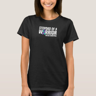 Camiseta Hombres Stepdad De Un Consciente De La Prevención 