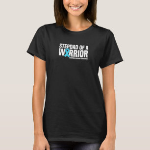 Camiseta Hombres Stepdad De Un Guerrero Consciente De La Re