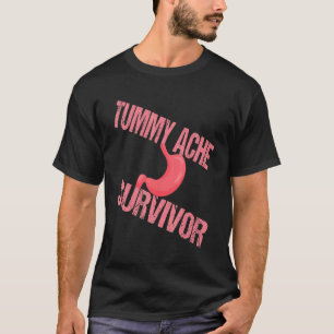 Camiseta Hombres Stomachache sobrevivientes de los tummy ac