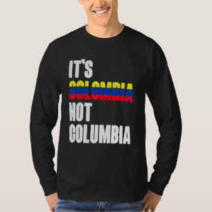 Camiseta Hombres Su Colombia No Columbia 1