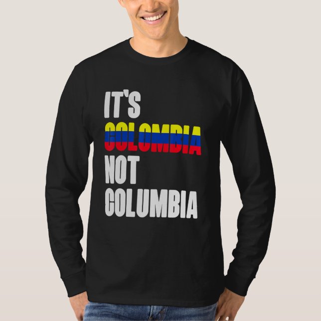 Camiseta Hombres Su Colombia No Columbia 1 (Anverso)