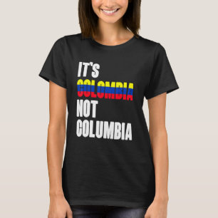 Camiseta Hombres Su Colombia No Columbia 1