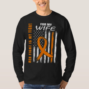 Camiseta Hombres Su lucha es mi lucha Esposa Conciencia de