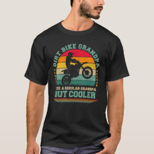 Camiseta Hombres Sucios Bicicletas Vintage Sucio Bicicleta 