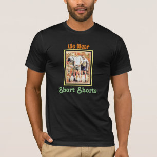 Camiseta Hombres sudafricanos graciosos que usan pantalones
