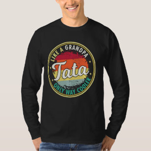 Camiseta Hombres Tata Like A Grandpaw
