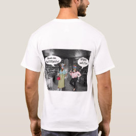 Camiseta hombres tee. Vaca feliz cumpleaños y burro