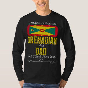 Camiseta Hombres Tengo Dos Títulos Granada Y Papá Granada
