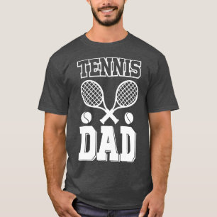 Camiseta Hombres TENNIS DAD Funny Padres Papi Papa