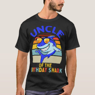 Camiseta Hombres tío de la familia coincidente de cumpleaño