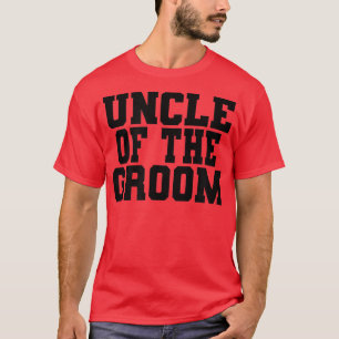 Camiseta Hombres Tío Del Groom, Divertido Coqueteo Familiar