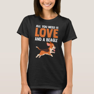 Camiseta Hombres Todo Lo Que Necesitas Es Amor Y Un Perro B