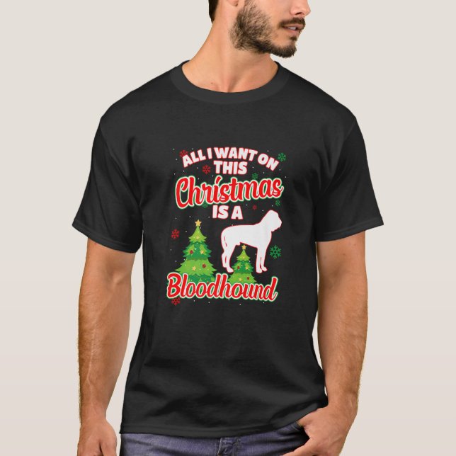 Camiseta Hombres, Todo Lo Que Quiero De Este Navidad Es Un  (Anverso)