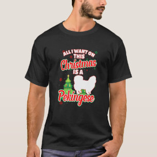 Camiseta Hombres Todo Lo Que Quiero De Este Navidad Es Un X