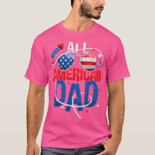 Camiseta Hombres Todos los Adultos Estadounidenses 4 de Jul