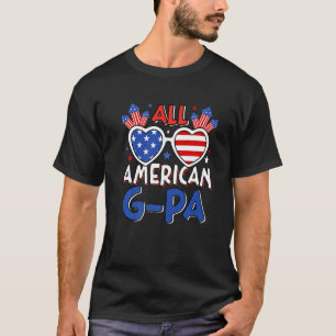Camiseta Hombres Todos Los Estadounidenses G Pa 4 De Julio 