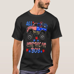 Camiseta Hombres Todos los Monstruos Estadounidenses de Car