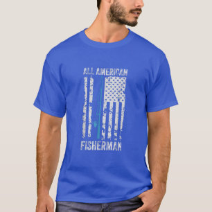 Camiseta Hombres Todos los pescadores estadounidenses 4 de