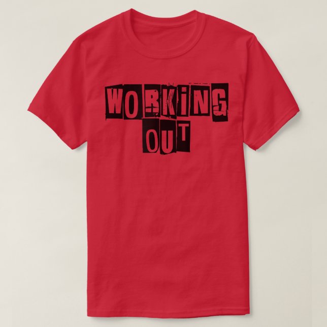 Camiseta Hombres TRABAJANDO EN GIMNASIA Fitness Forming Bod (Diseño del anverso)