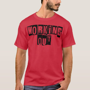 Camiseta Hombres TRABAJANDO EN GIMNASIA Fitness Forming Bod