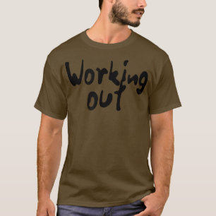 Camiseta Hombres TRABAJANDO EN GIMNASIA Fitness Forming Bod
