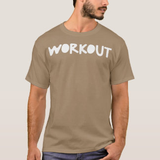 Camiseta Hombres TRABAJANDO Gimnasio Curso de entrenamiento