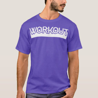 Camiseta Hombres TRABAJANDO Gimnasio Curso de entrenamiento