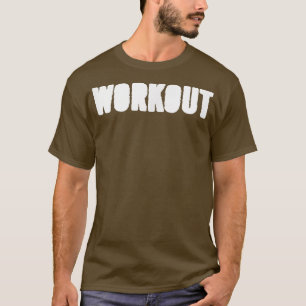 Camiseta Hombres TRABAJANDO Gimnasio Curso de entrenamiento