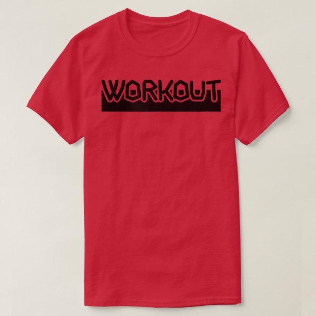 Camiseta Hombres TRABAJANDO Gimnasio Curso de entrenamiento (Diseño del anverso)